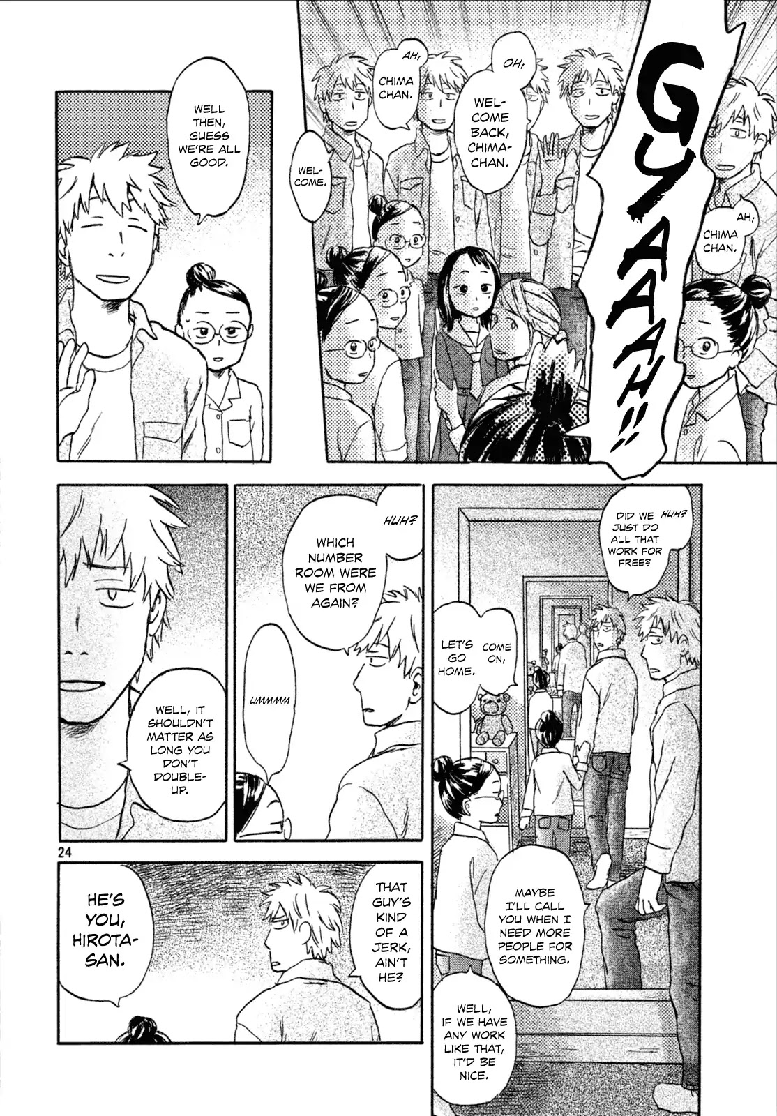 Neko ga Nishi Mukya Chapter 5 page 24 - Chapter 5: The tail is in a mirror