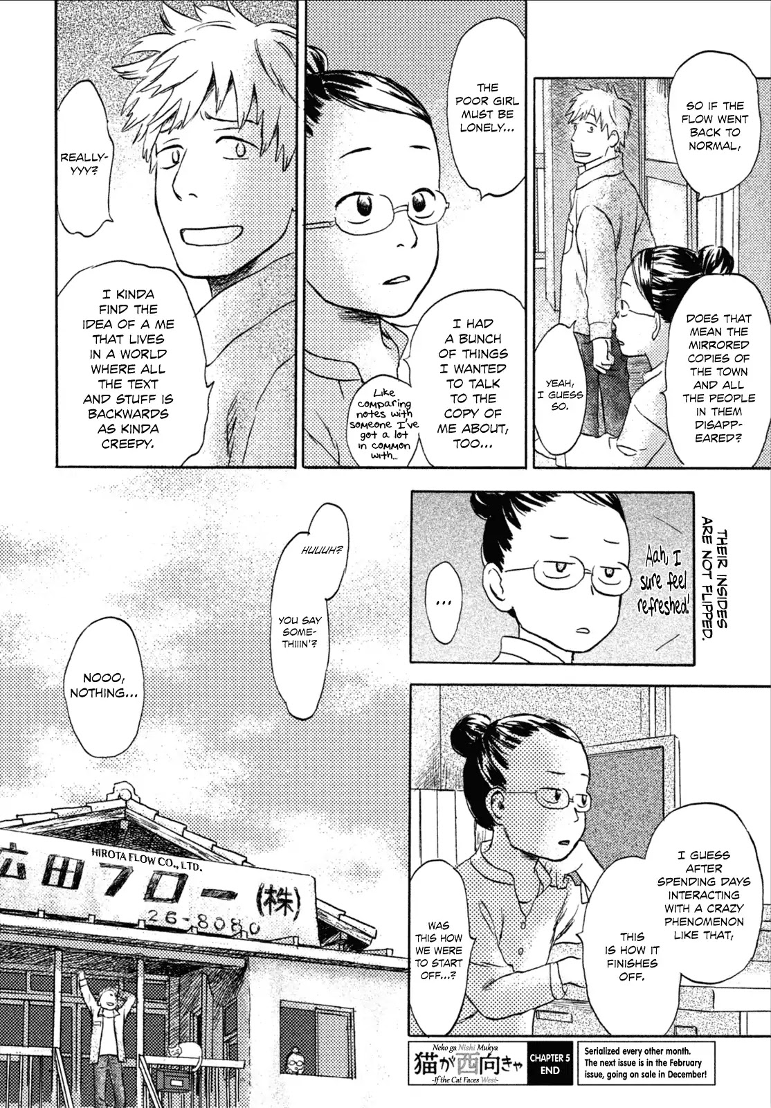 Neko ga Nishi Mukya Chapter 5 page 28 - Chapter 5: The tail is in a mirror