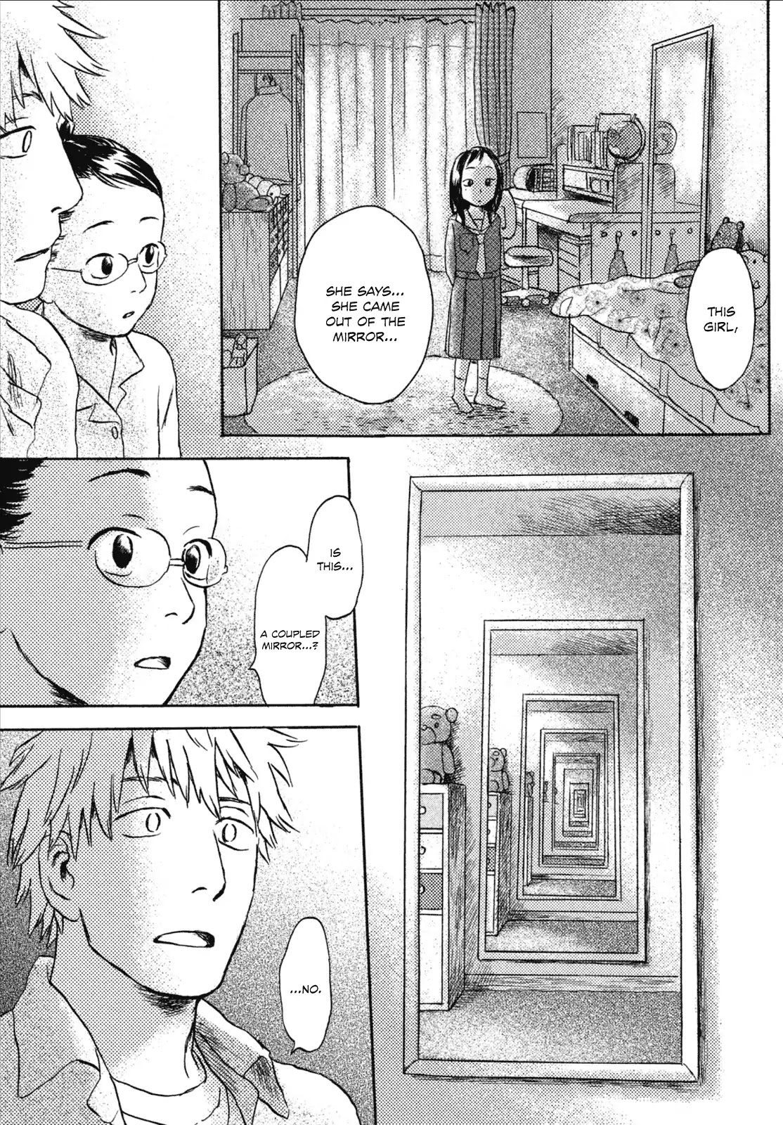 Neko ga Nishi Mukya Chapter 5 page 5 - Chapter 5: The tail is in a mirror