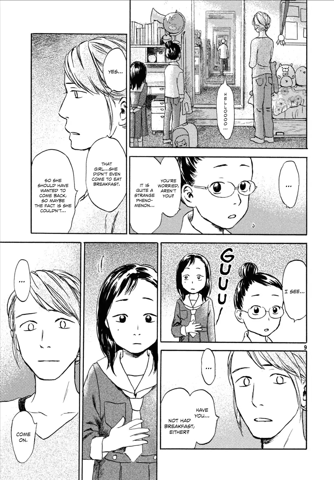 Neko ga Nishi Mukya Chapter 5 page 9 - Chapter 5: The tail is in a mirror