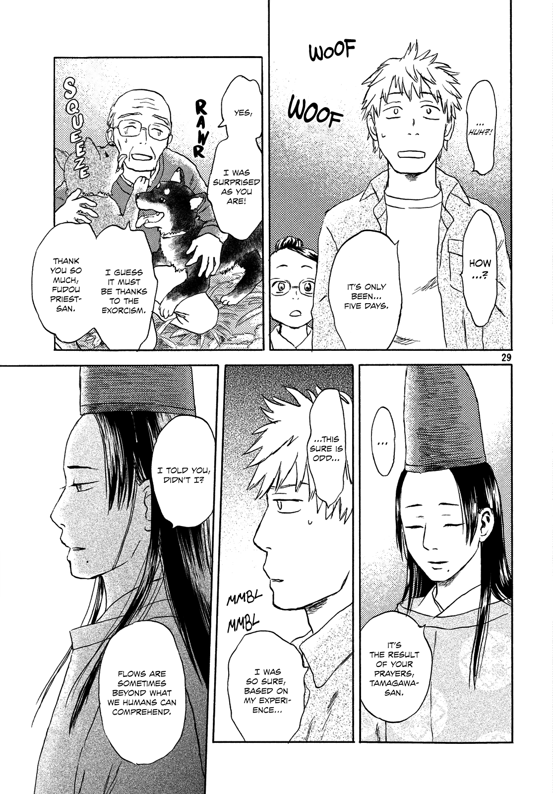 Neko ga Nishi Mukya Chapter 6 page 29 - Chapter 6: The tail is a godly belief