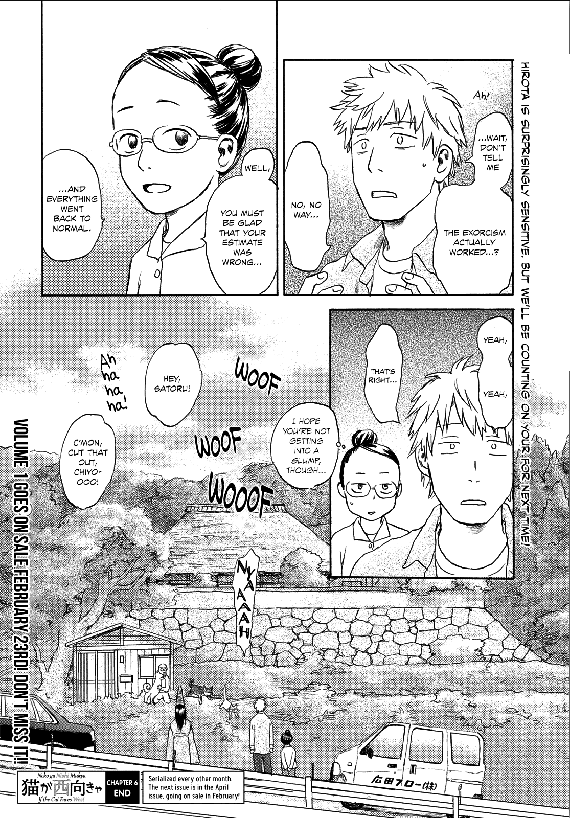 Neko ga Nishi Mukya Chapter 6 page 30 - Chapter 6: The tail is a godly belief
