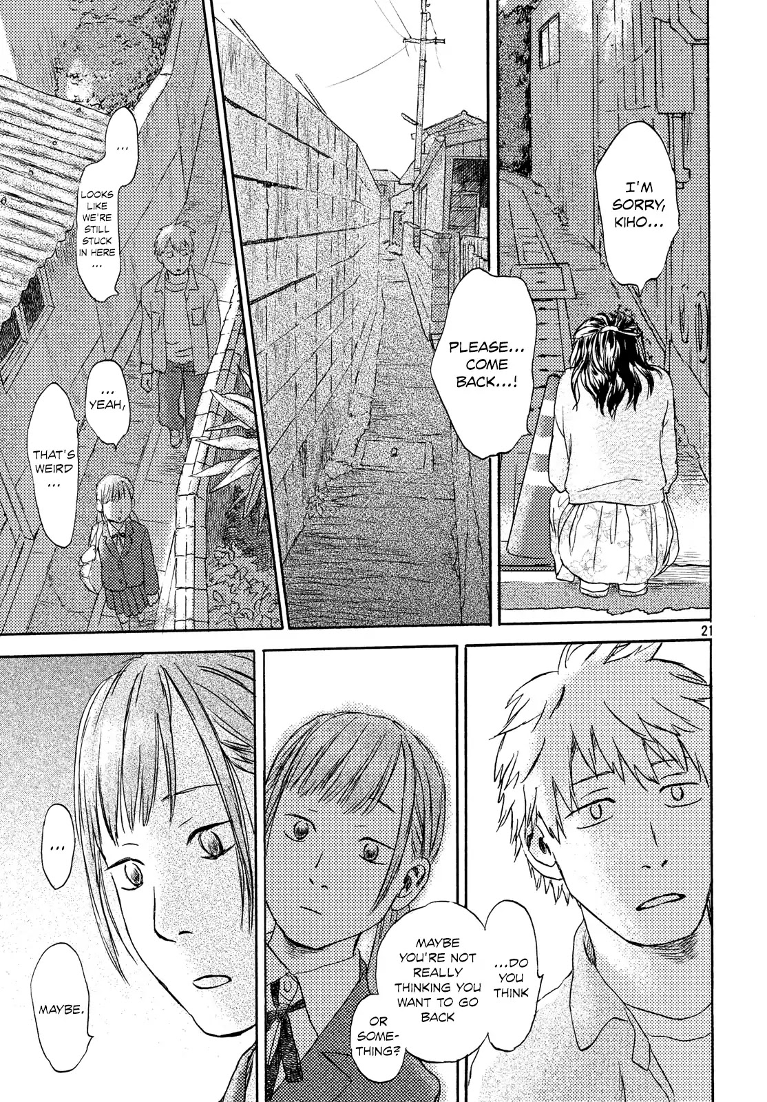 Neko ga Nishi Mukya Chapter 8 page 21 - Chapter 8: The tail can go anywhere