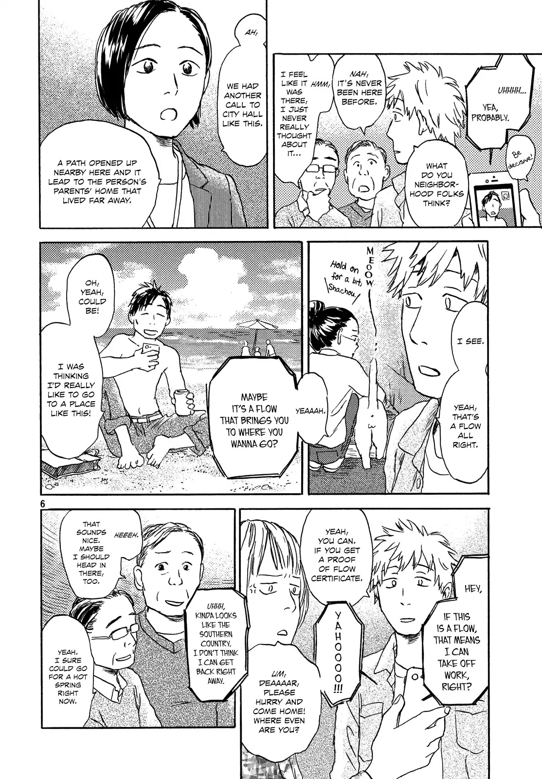 Neko ga Nishi Mukya Chapter 8 page 6 - Chapter 8: The tail can go anywhere