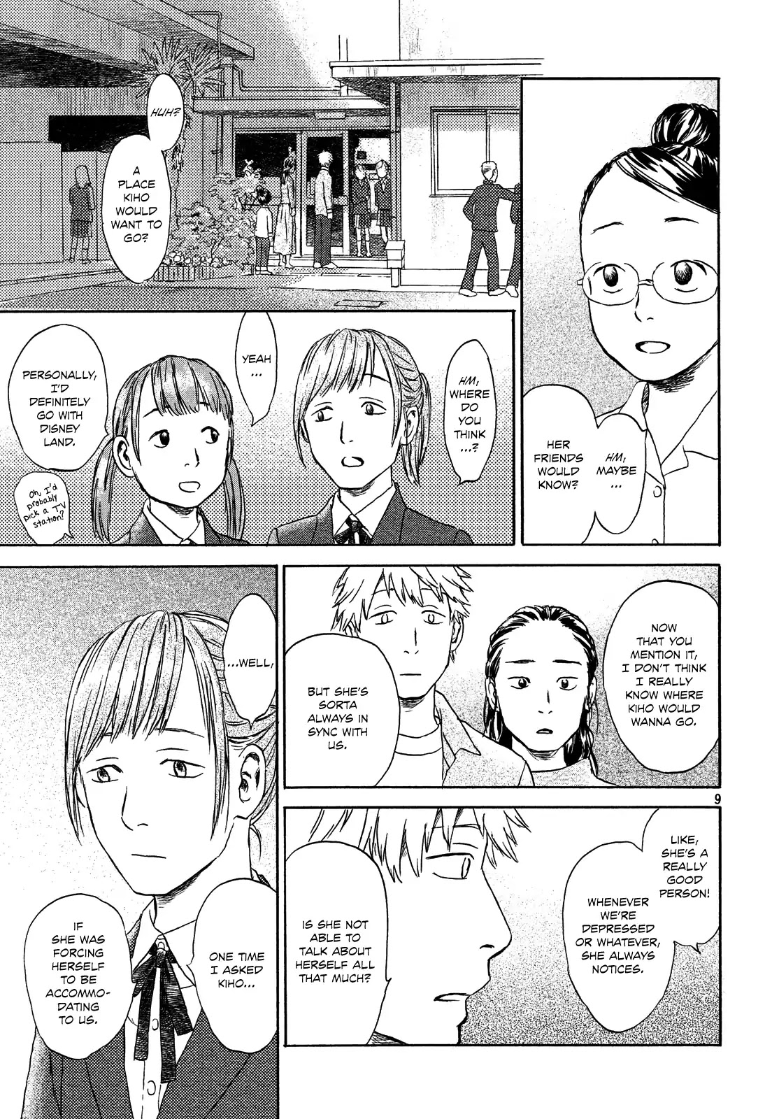 Neko ga Nishi Mukya Chapter 8 page 9 - Chapter 8: The tail can go anywhere