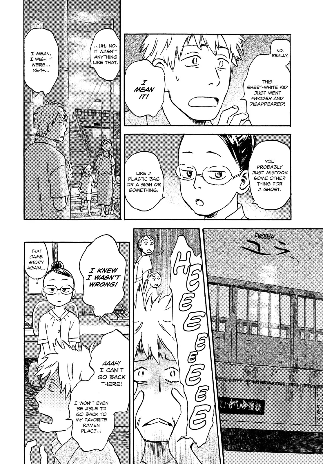 Neko ga Nishi Mukya Chapter 9 page 6 - Chapter 9: is the tail a ghost...?