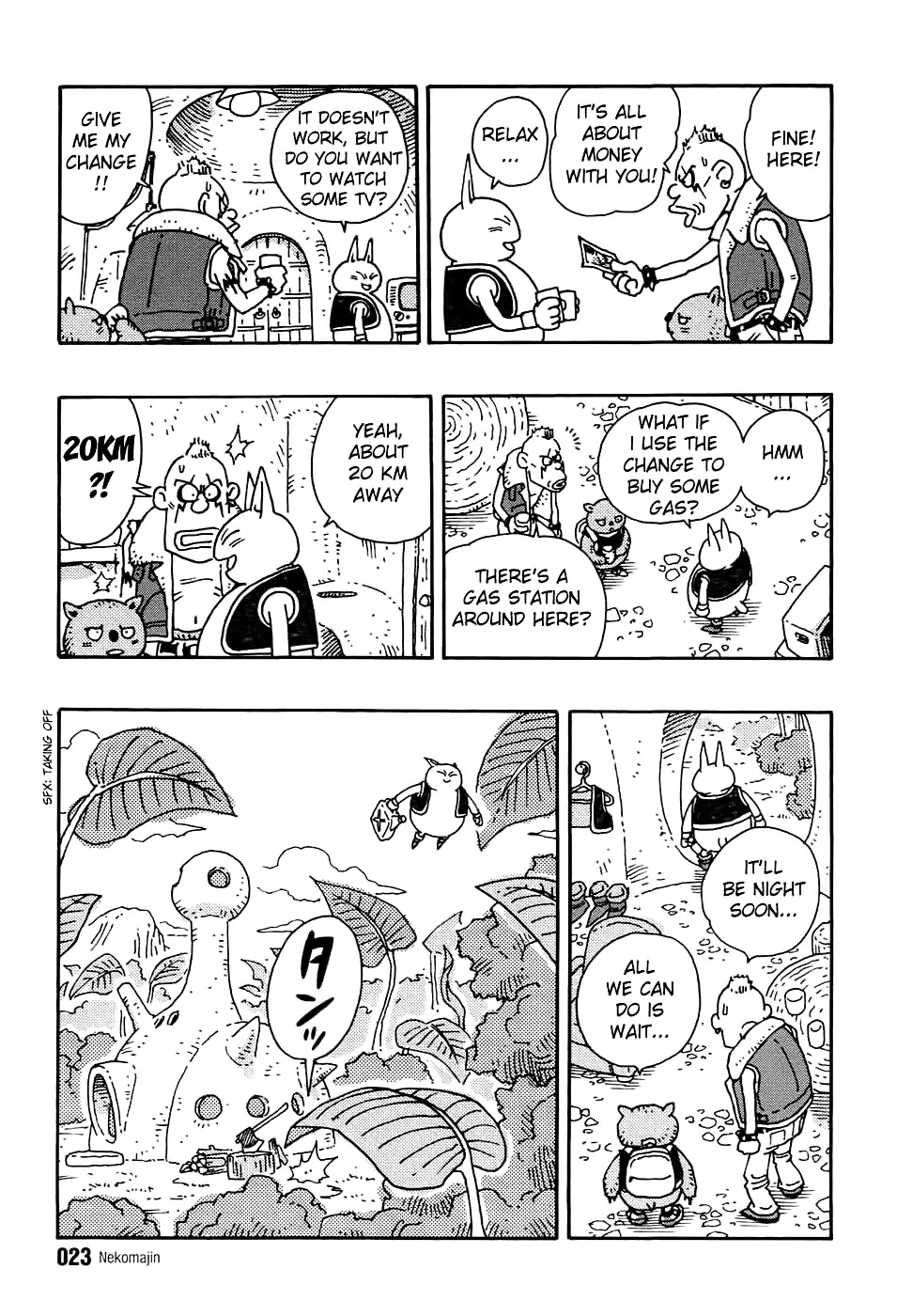 Neko Majin Chapter 1 page 12 - Chapter 1 : Neko Majin is Here