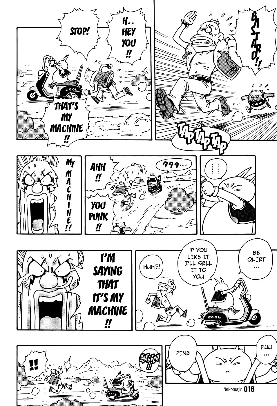 Neko Majin Chapter 1 page 5 - Chapter 1 : Neko Majin is Here