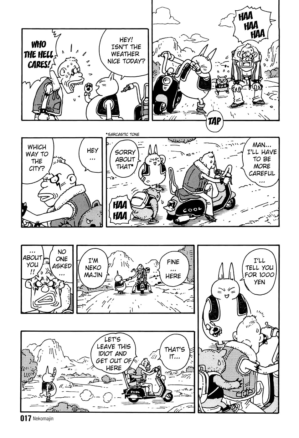 Neko Majin Chapter 1 page 6 - Chapter 1 : Neko Majin is Here