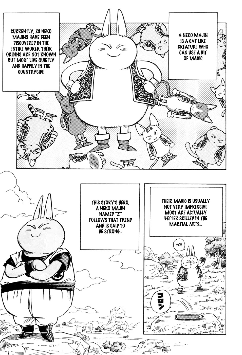 Neko Majin Chapter 4 page 4 - Chapter 4: Neko Majin Z 1
