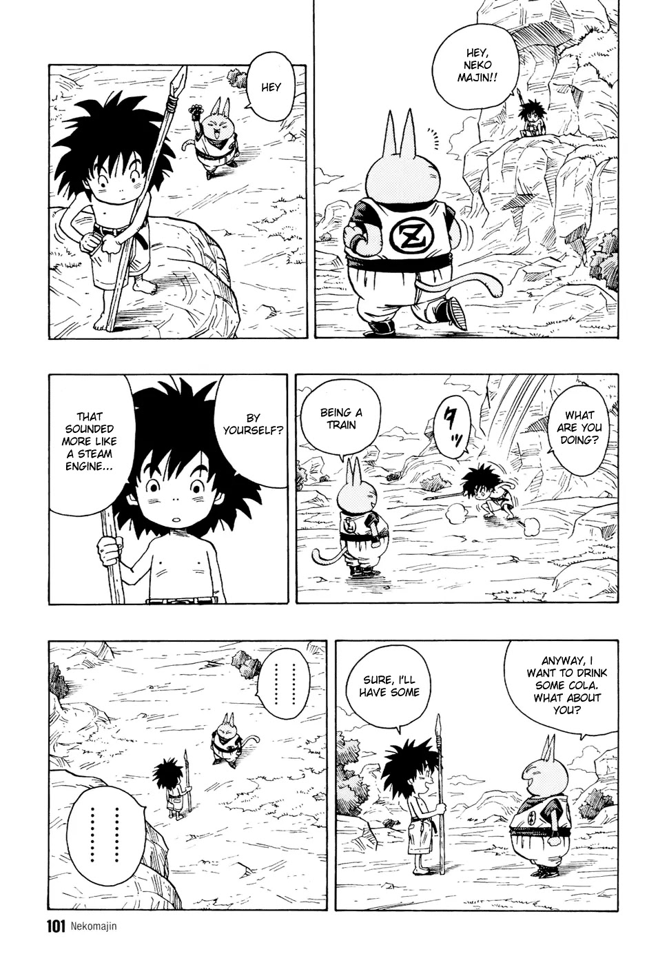 Neko Majin Chapter 4 page 6 - Chapter 4: Neko Majin Z 1
