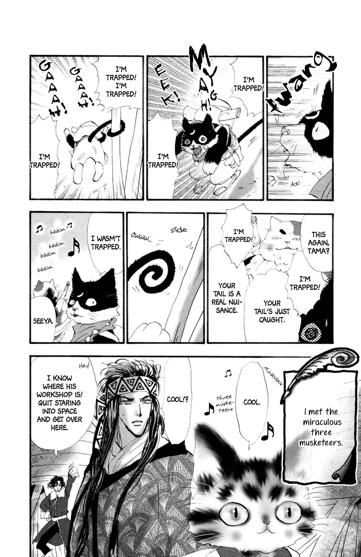 Neko Mix Genkitan Toraji Chapter 10 page 13 - Chapter 10: The King, the Musketeers, and the Clockwork Mouse