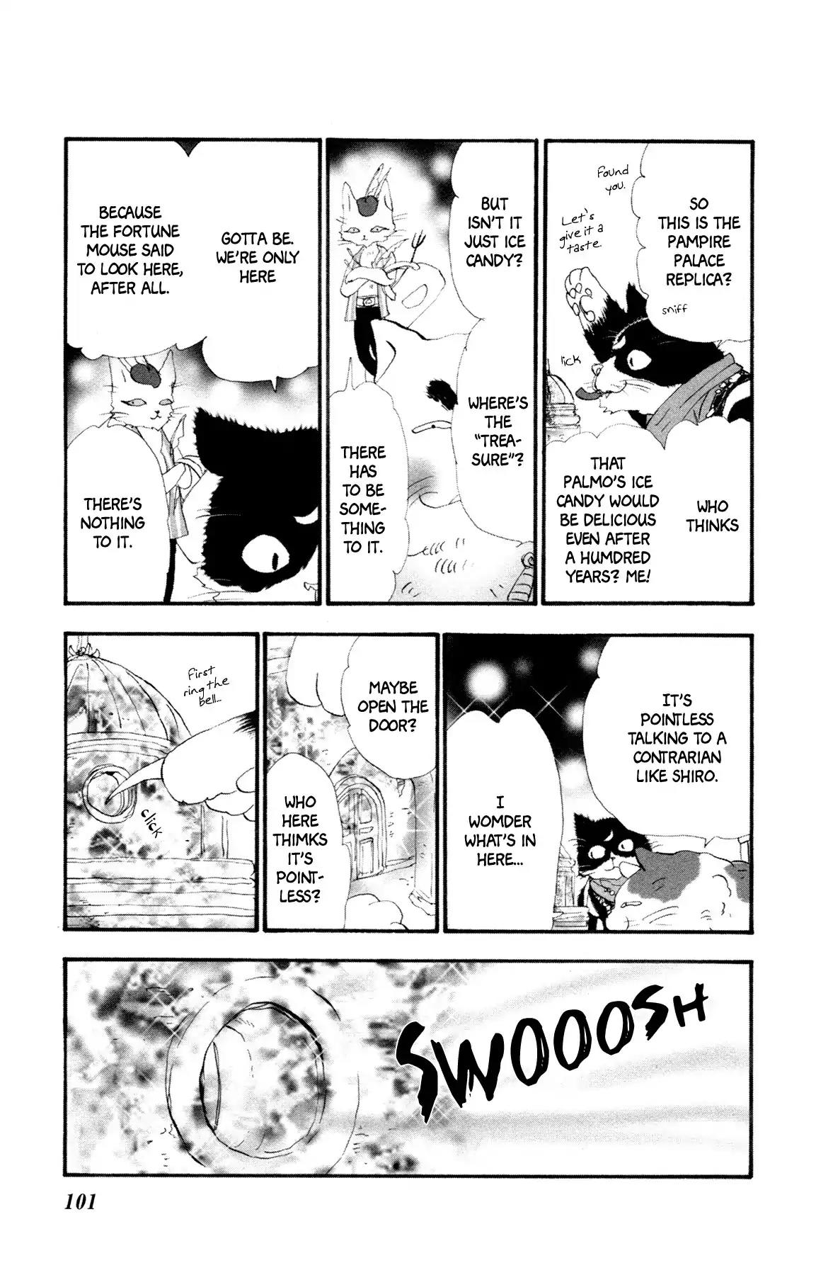 Neko Mix Genkitan Toraji Chapter 10 page 35 - Chapter 10: The King, the Musketeers, and the Clockwork Mouse