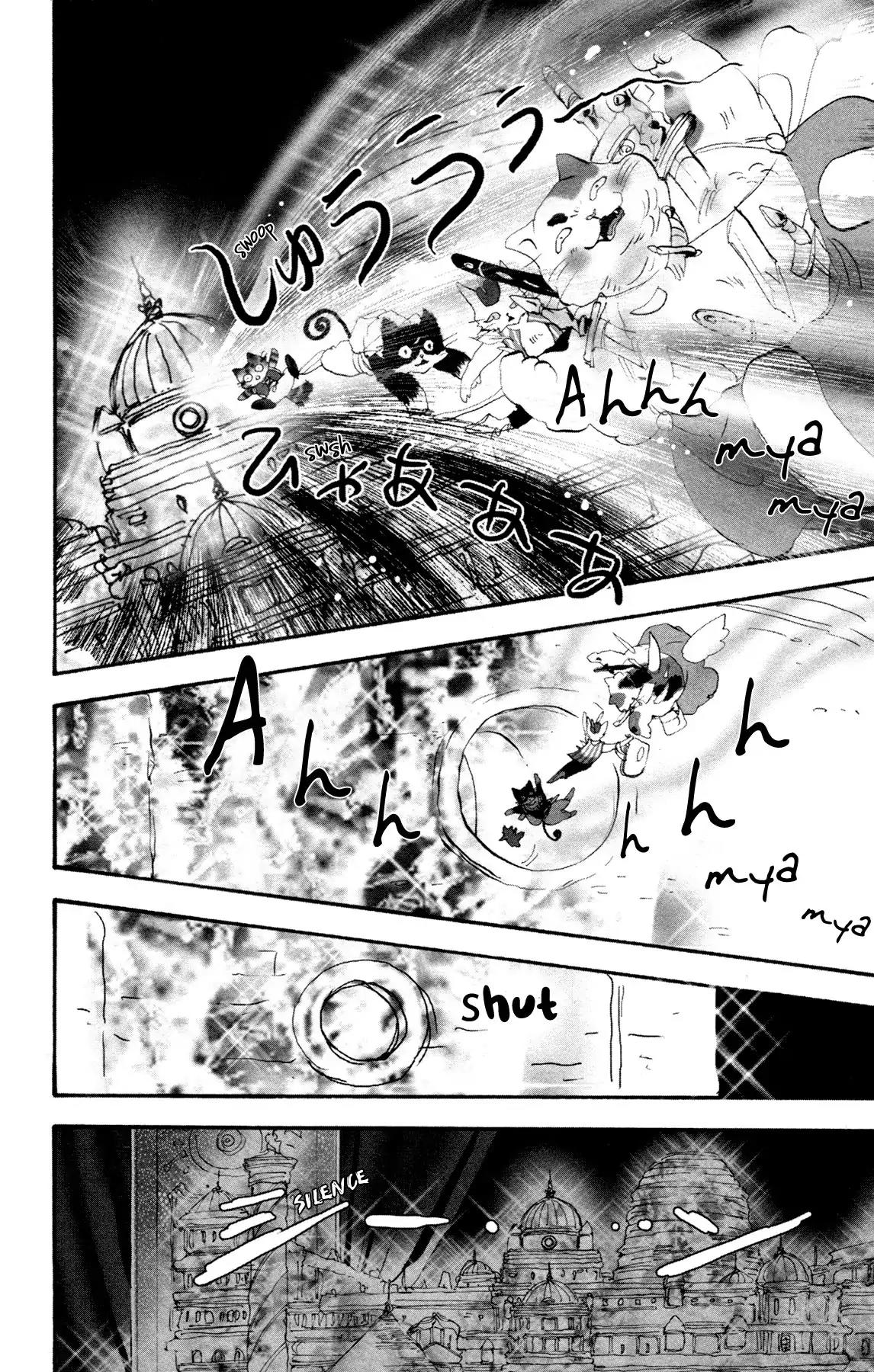 Neko Mix Genkitan Toraji Chapter 10 page 36 - Chapter 10: The King, the Musketeers, and the Clockwork Mouse