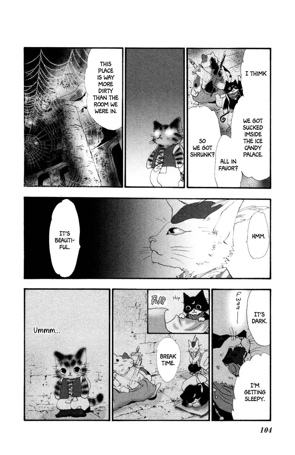 Neko Mix Genkitan Toraji Chapter 10 page 38 - Chapter 10: The King, the Musketeers, and the Clockwork Mouse
