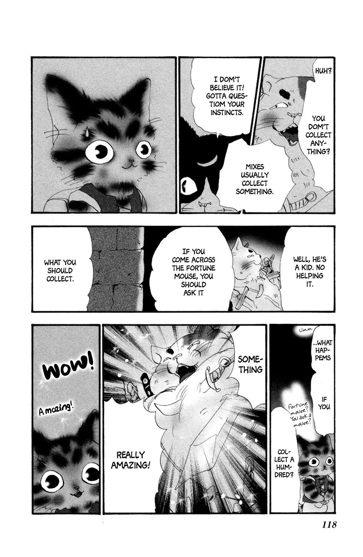 Neko Mix Genkitan Toraji Chapter 10 page 52 - Chapter 10: The King, the Musketeers, and the Clockwork Mouse