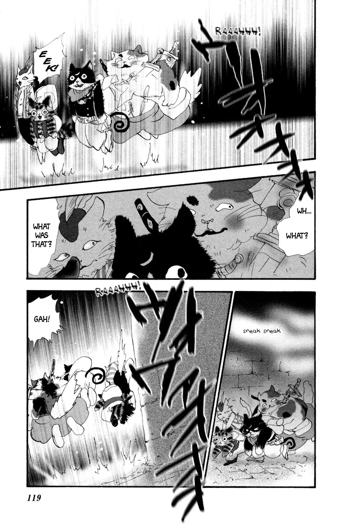 Neko Mix Genkitan Toraji Chapter 10 page 53 - Chapter 10: The King, the Musketeers, and the Clockwork Mouse