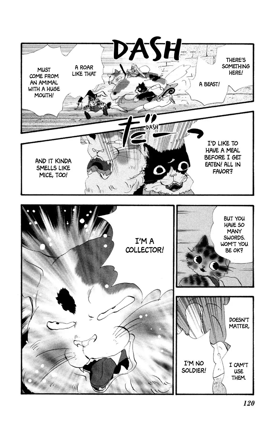 Neko Mix Genkitan Toraji Chapter 10 page 54 - Chapter 10: The King, the Musketeers, and the Clockwork Mouse
