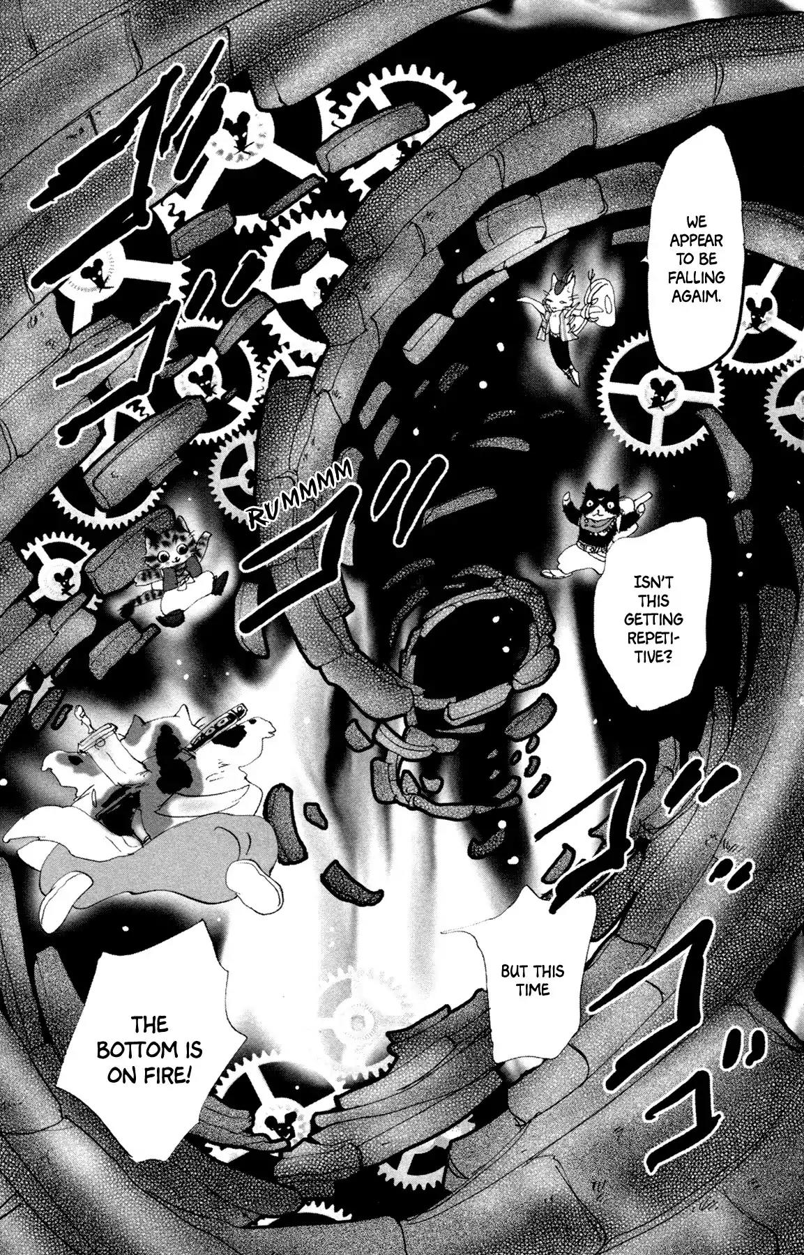 Neko Mix Genkitan Toraji Chapter 10 page 57 - Chapter 10: The King, the Musketeers, and the Clockwork Mouse