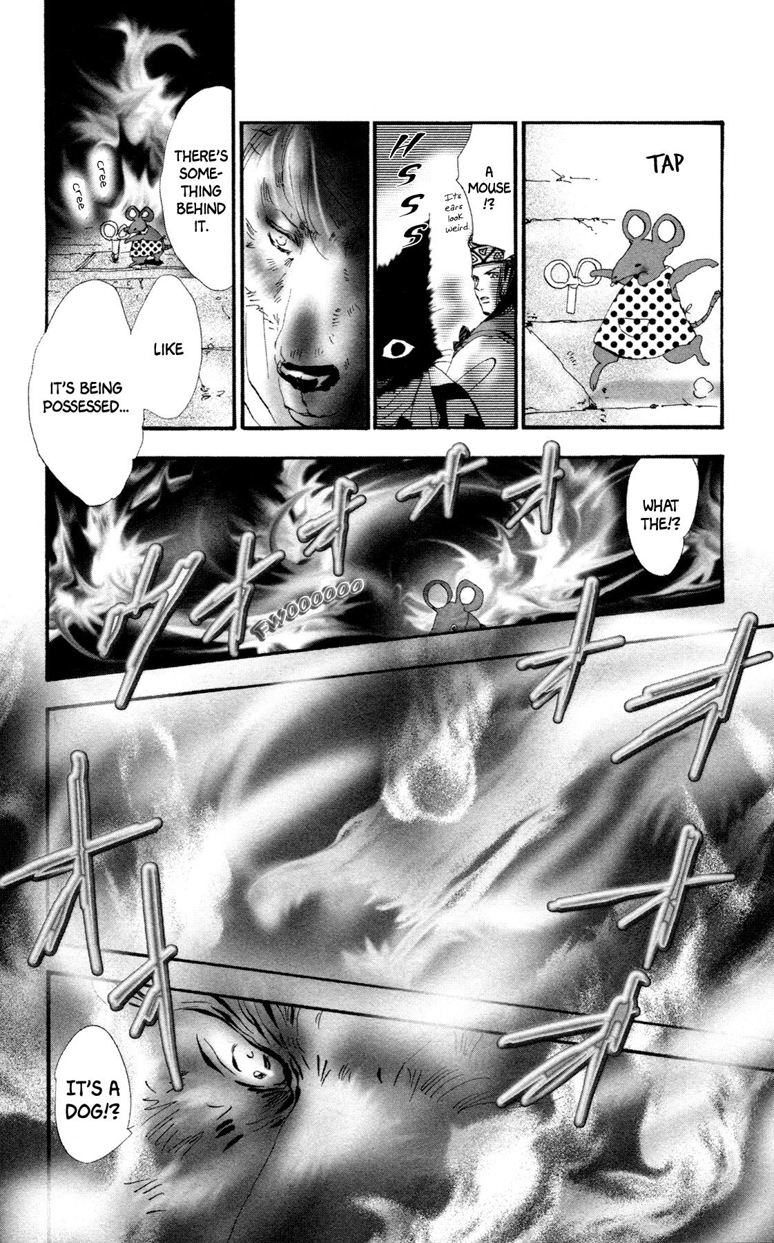 Neko Mix Genkitan Toraji Chapter 11 page 22 - Chapter 11: The Dog, the Cat, and the Magic Mouse?