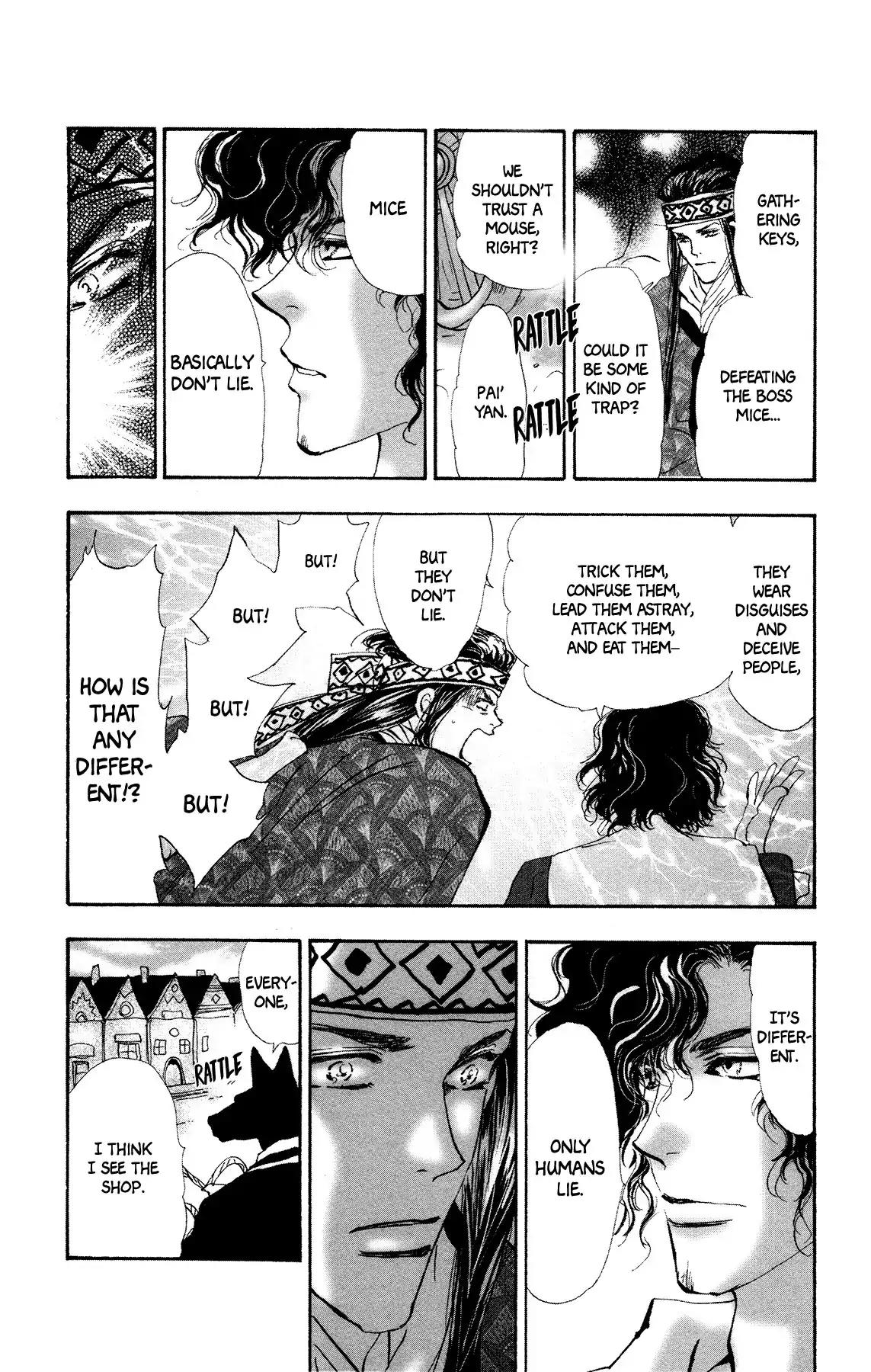 Neko Mix Genkitan Toraji Chapter 12 page 15 - Chapter 12: The Key, the Couple, and the Mouse Monk
