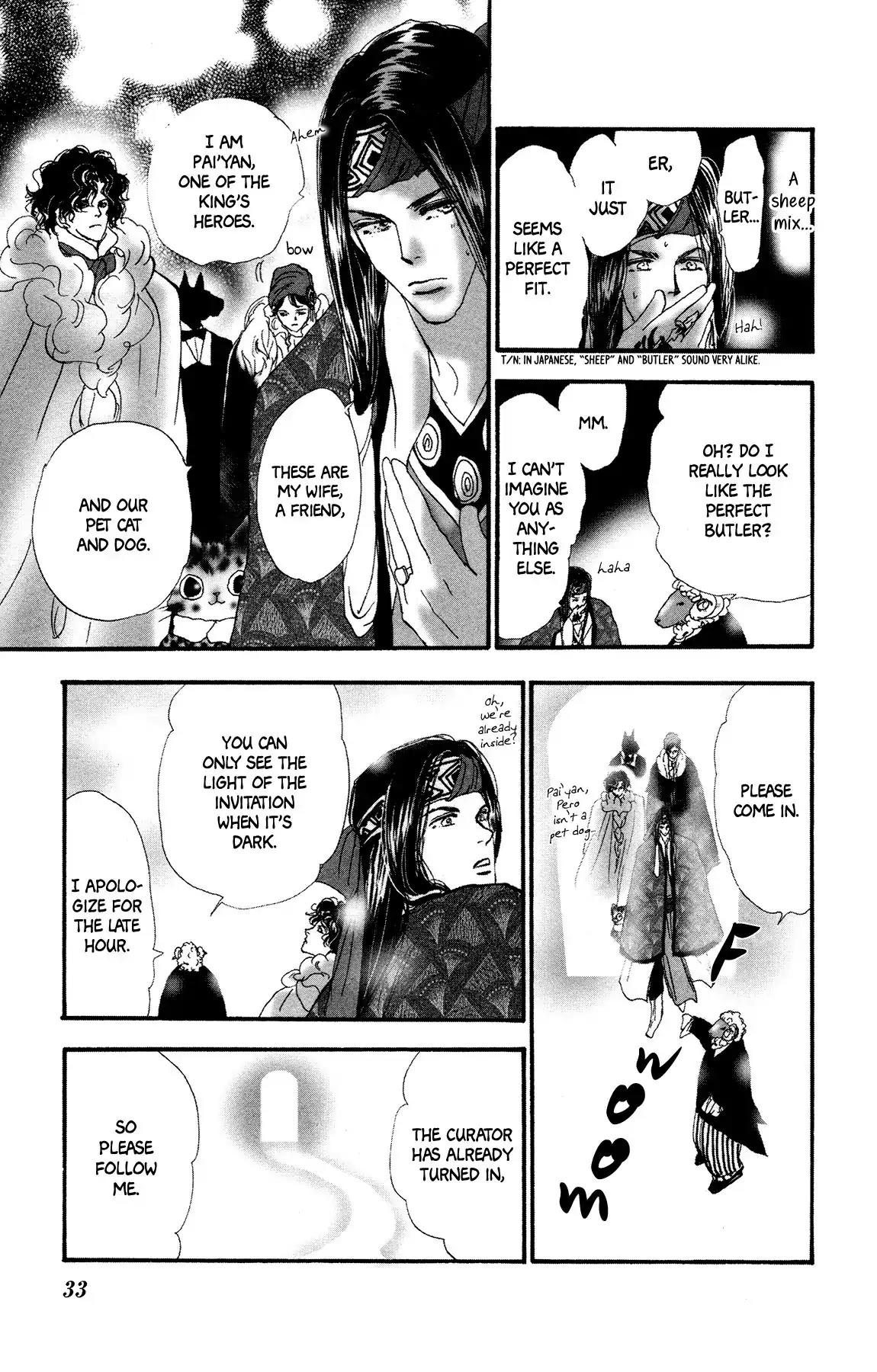 Neko Mix Genkitan Toraji Chapter 12 page 34 - Chapter 12: The Key, the Couple, and the Mouse Monk