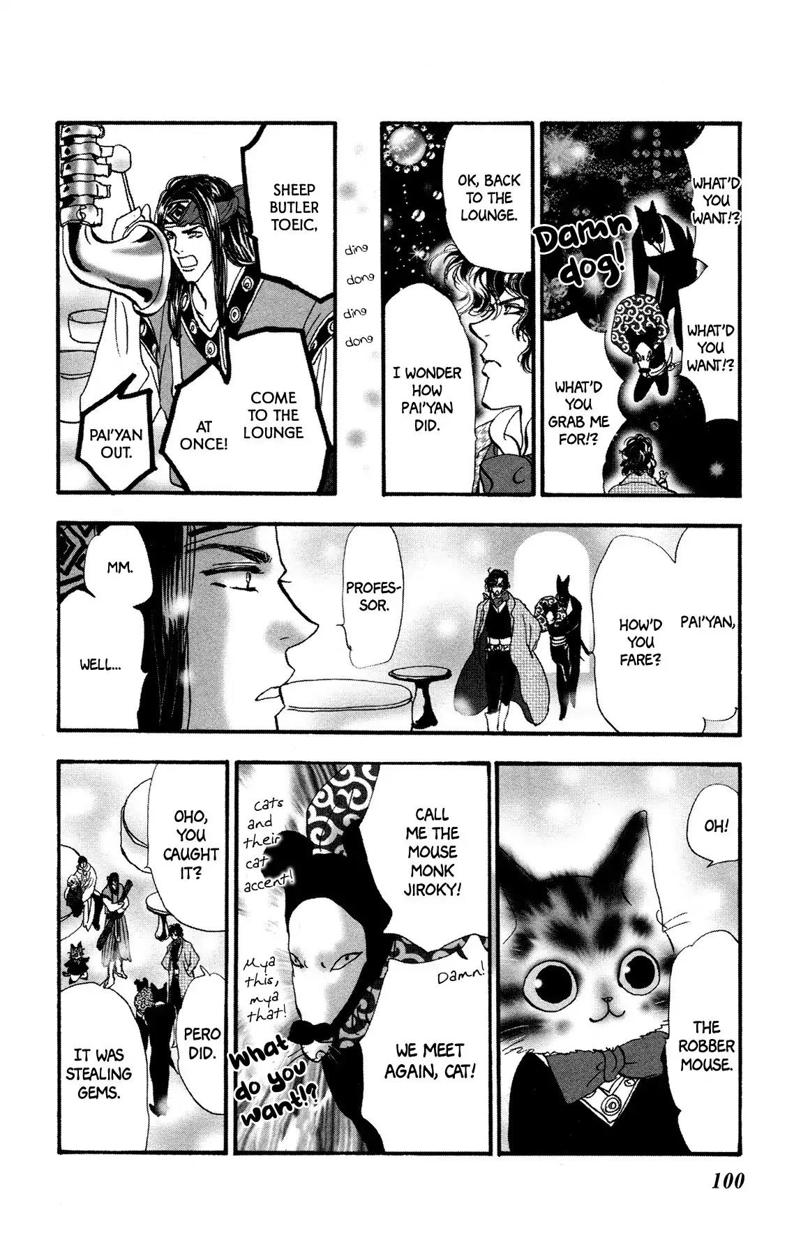 Neko Mix Genkitan Toraji Chapter 13 page 35 - Chapter 13: The Egg, the Gems, and the Glutton Mouse