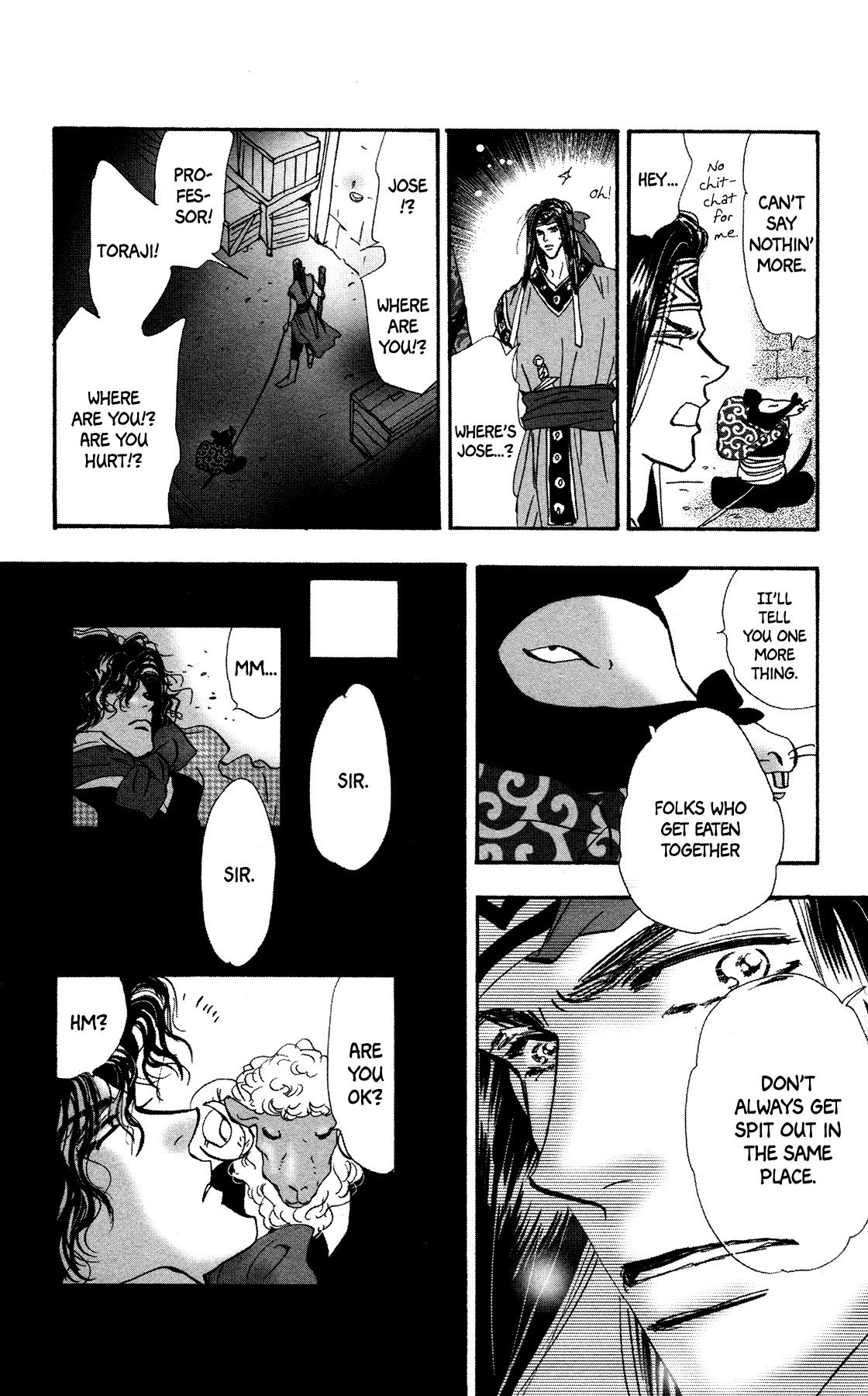 Neko Mix Genkitan Toraji Chapter 14 page 13 - Chapter 14: The Riddle, the Desert, and the Curse Mouse