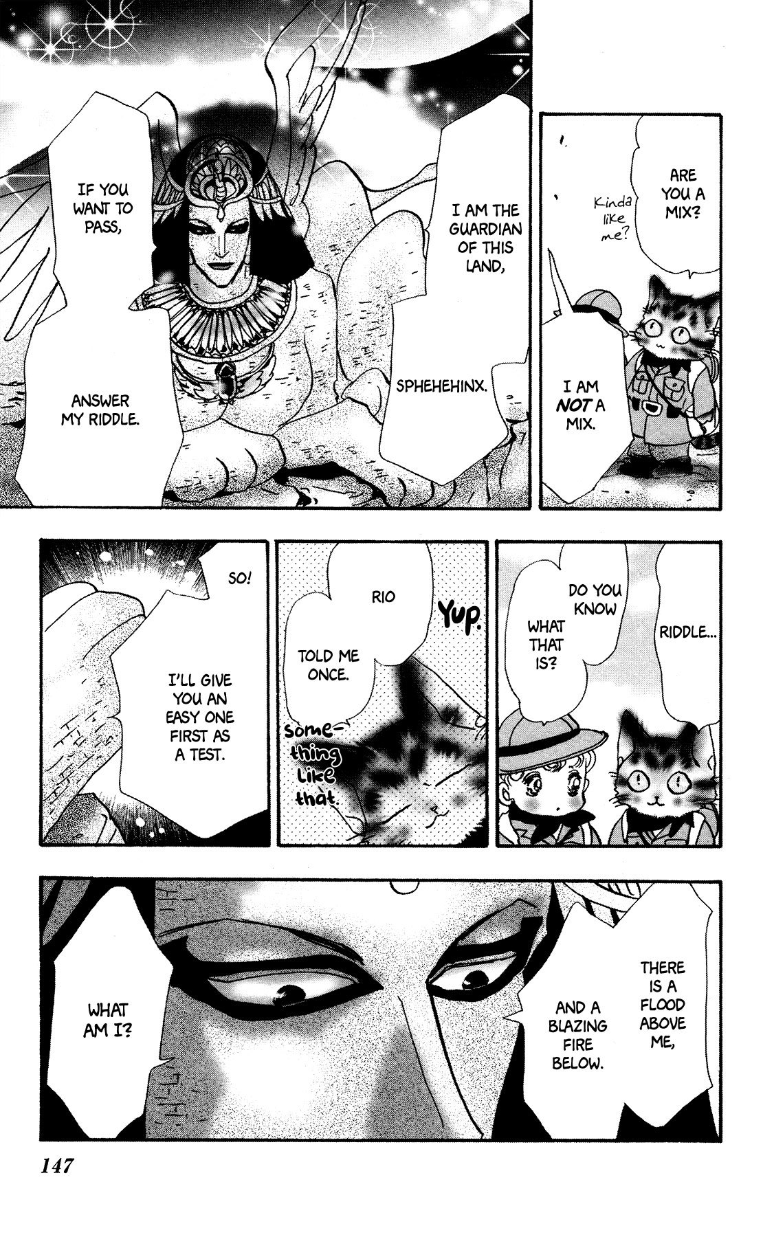 Neko Mix Genkitan Toraji Chapter 14 page 22 - Chapter 14: The Riddle, the Desert, and the Curse Mouse