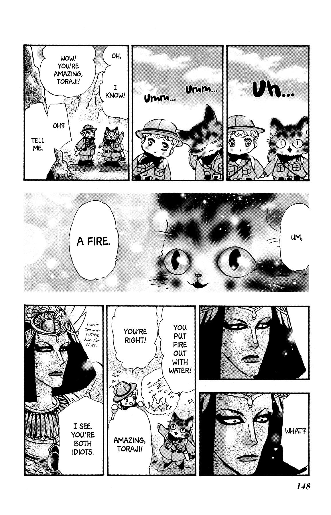 Neko Mix Genkitan Toraji Chapter 14 page 23 - Chapter 14: The Riddle, the Desert, and the Curse Mouse