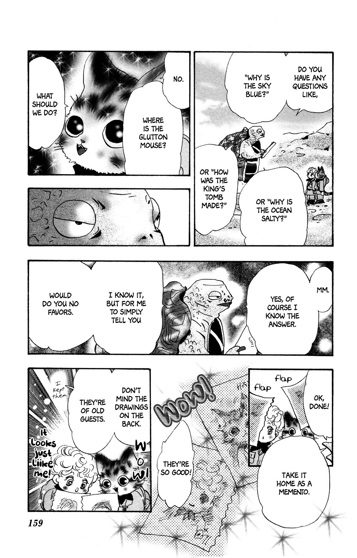 Neko Mix Genkitan Toraji Chapter 14 page 34 - Chapter 14: The Riddle, the Desert, and the Curse Mouse