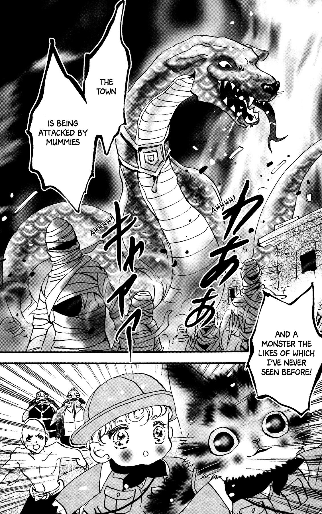 Neko Mix Genkitan Toraji Chapter 14 page 45 - Chapter 14: The Riddle, the Desert, and the Curse Mouse