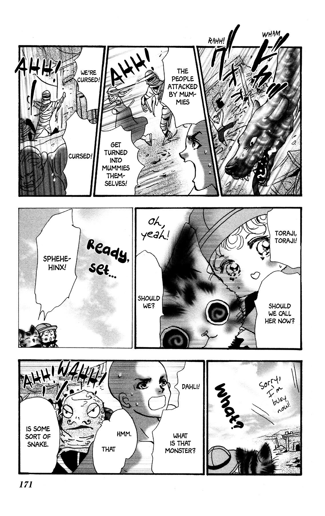 Neko Mix Genkitan Toraji Chapter 14 page 46 - Chapter 14: The Riddle, the Desert, and the Curse Mouse
