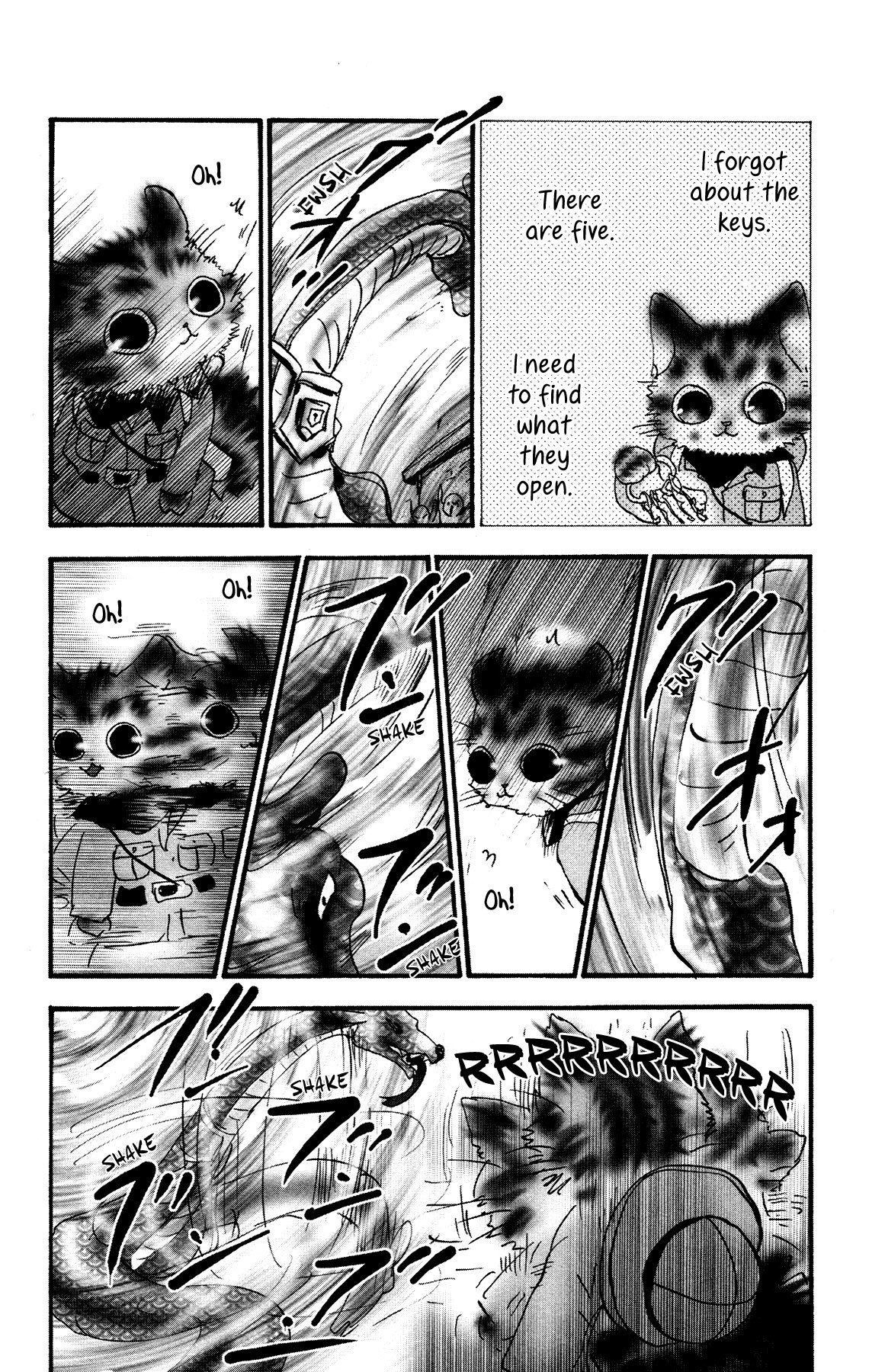 Neko Mix Genkitan Toraji Chapter 14 page 48 - Chapter 14: The Riddle, the Desert, and the Curse Mouse