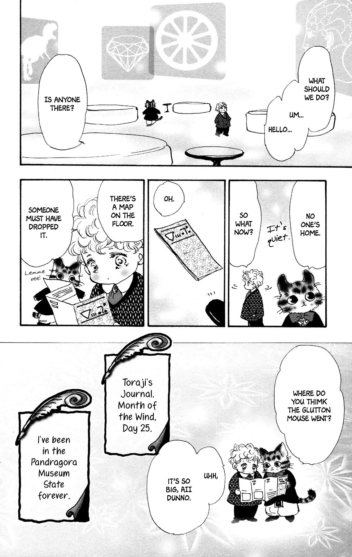 Neko Mix Genkitan Toraji Chapter 14 page 5 - Chapter 14: The Riddle, the Desert, and the Curse Mouse