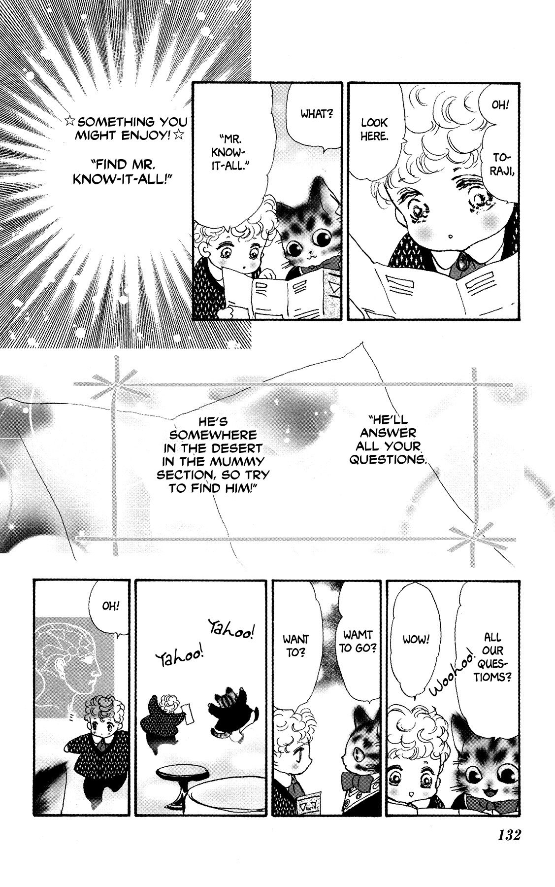 Neko Mix Genkitan Toraji Chapter 14 page 7 - Chapter 14: The Riddle, the Desert, and the Curse Mouse