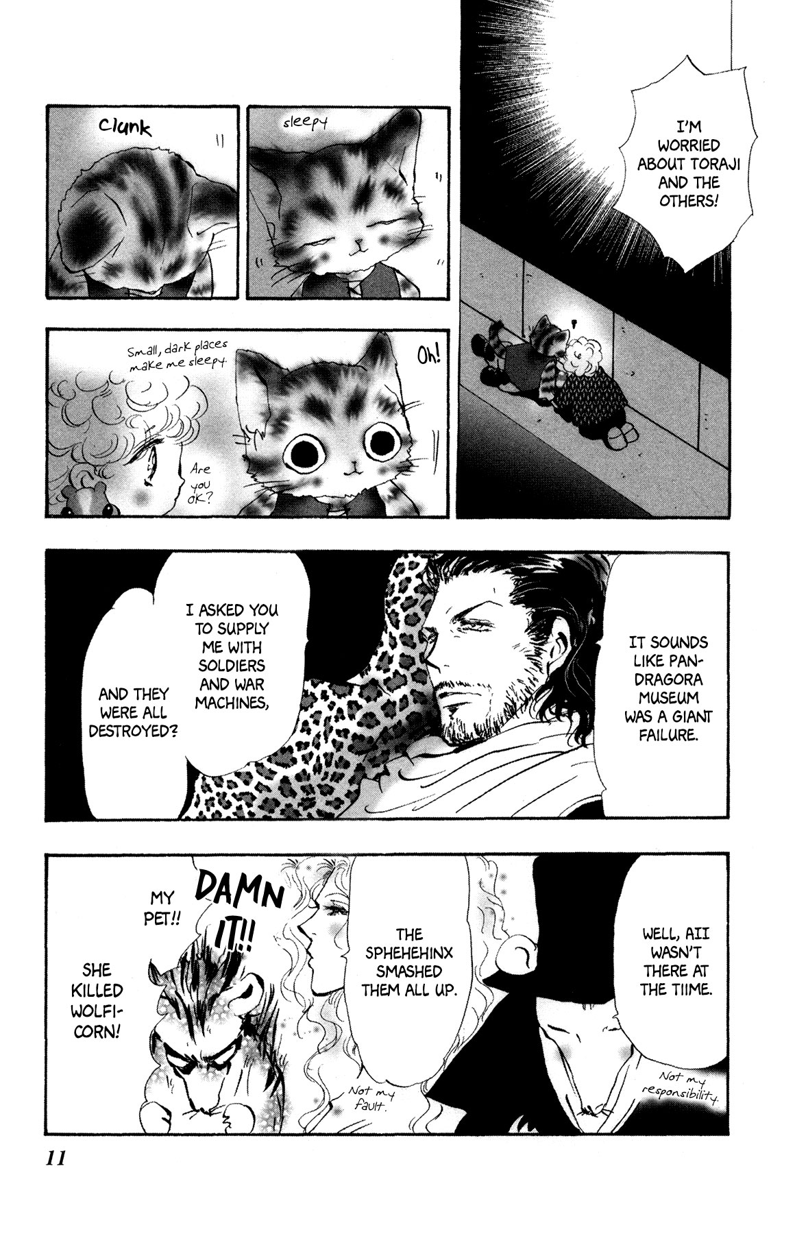 Neko Mix Genkitan Toraji Chapter 18 page 12 - Chapter 18: The Bath, the Rebellion, and the Rage Mouse