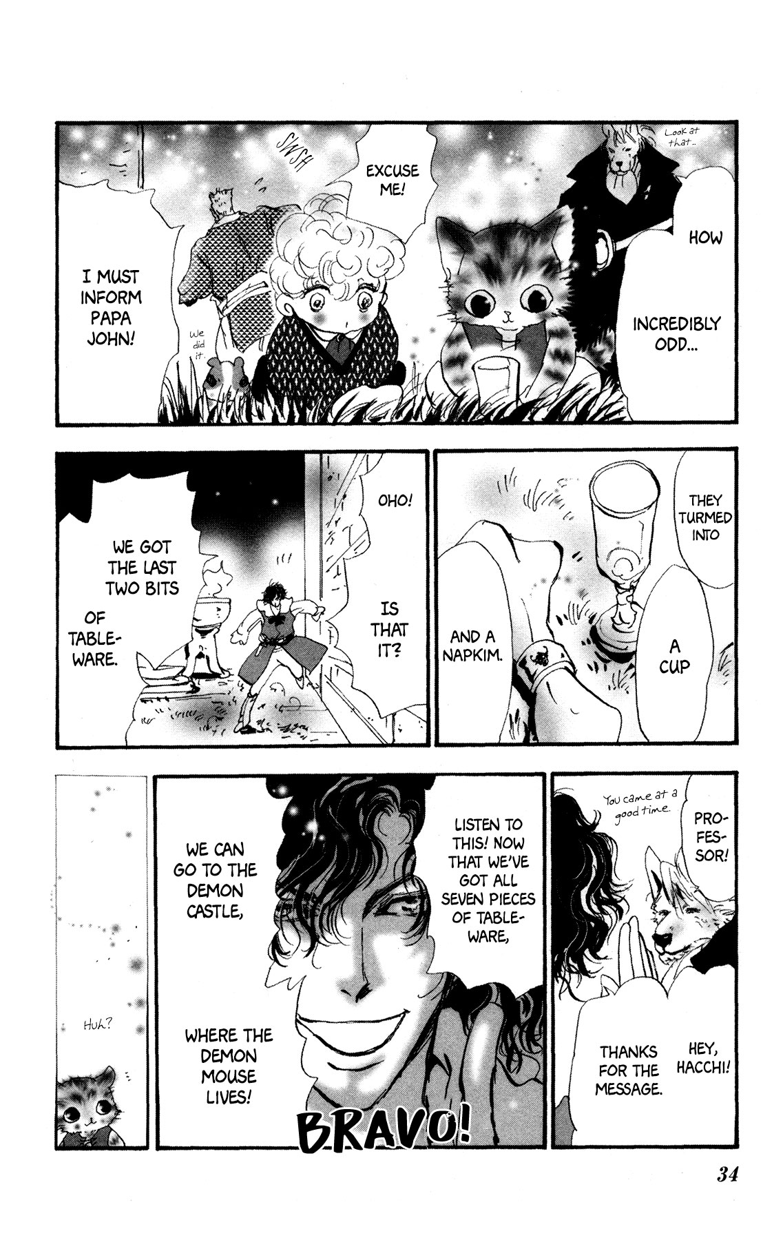 Neko Mix Genkitan Toraji Chapter 18 page 35 - Chapter 18: The Bath, the Rebellion, and the Rage Mouse