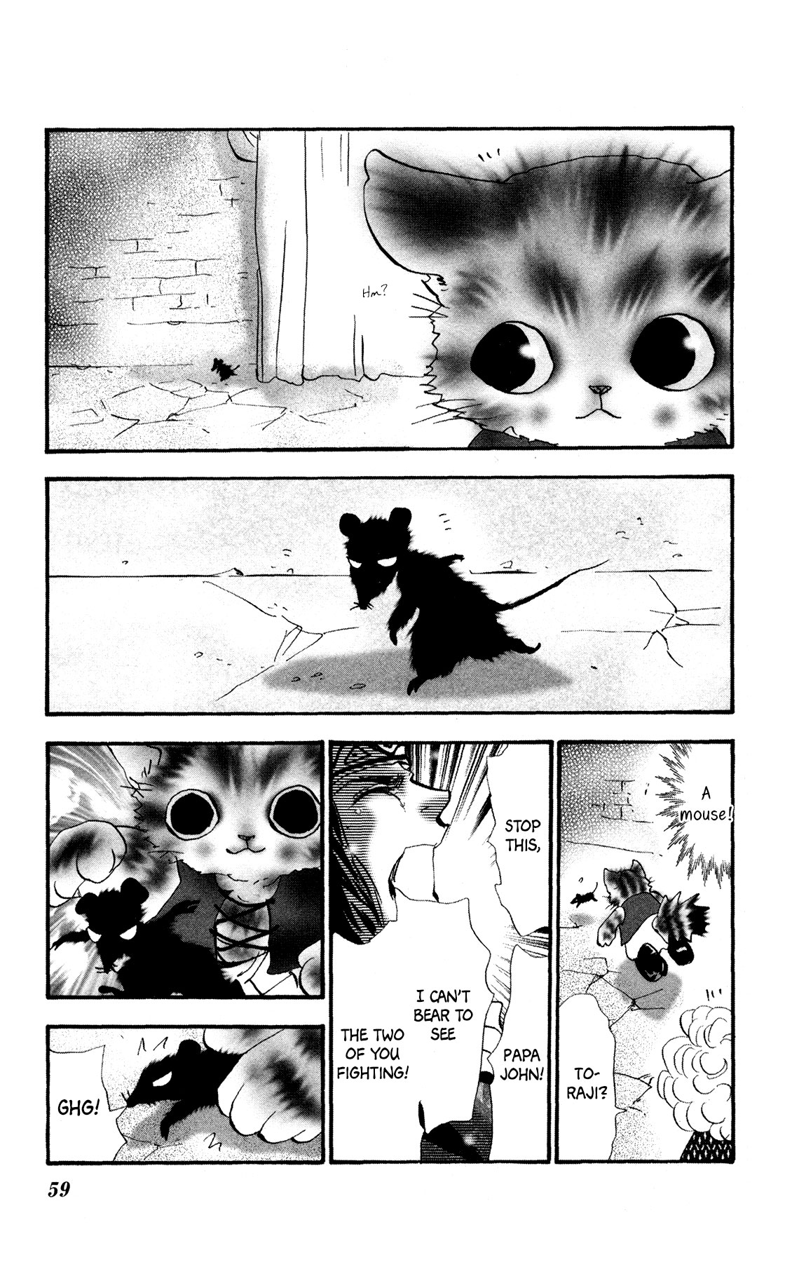 Neko Mix Genkitan Toraji Chapter 18 page 60 - Chapter 18: The Bath, the Rebellion, and the Rage Mouse