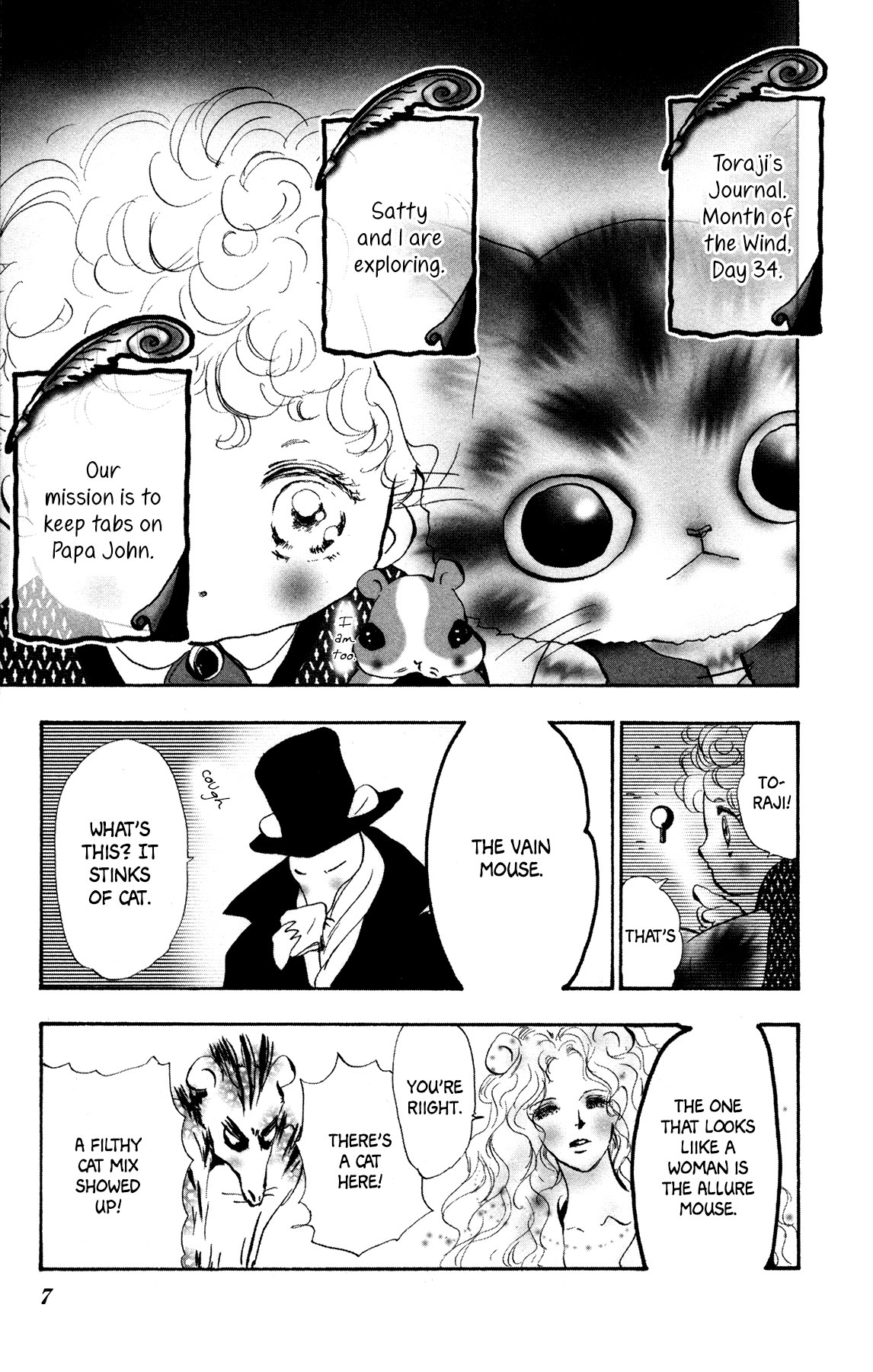 Neko Mix Genkitan Toraji Chapter 18 page 8 - Chapter 18: The Bath, the Rebellion, and the Rage Mouse