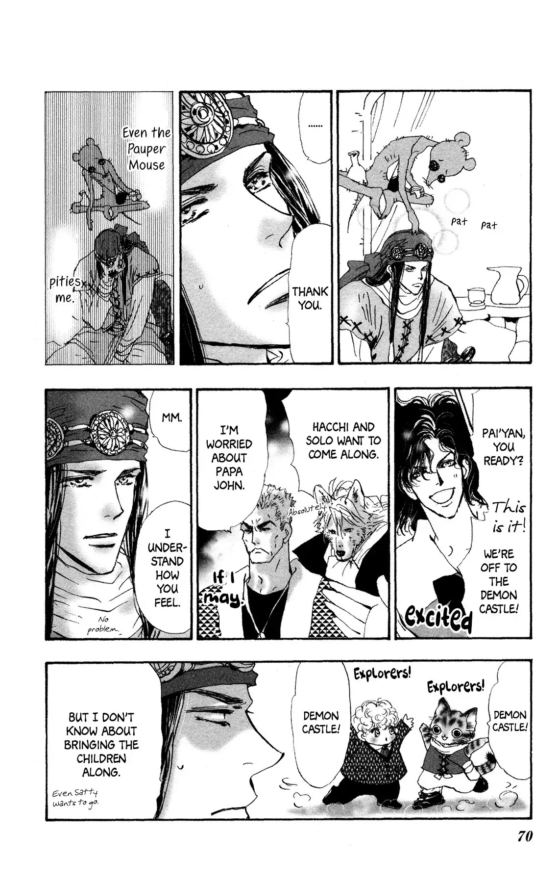 Neko Mix Genkitan Toraji Chapter 19 page 6 - Chapter 19: Sweat, Tears, and the Demon Castle