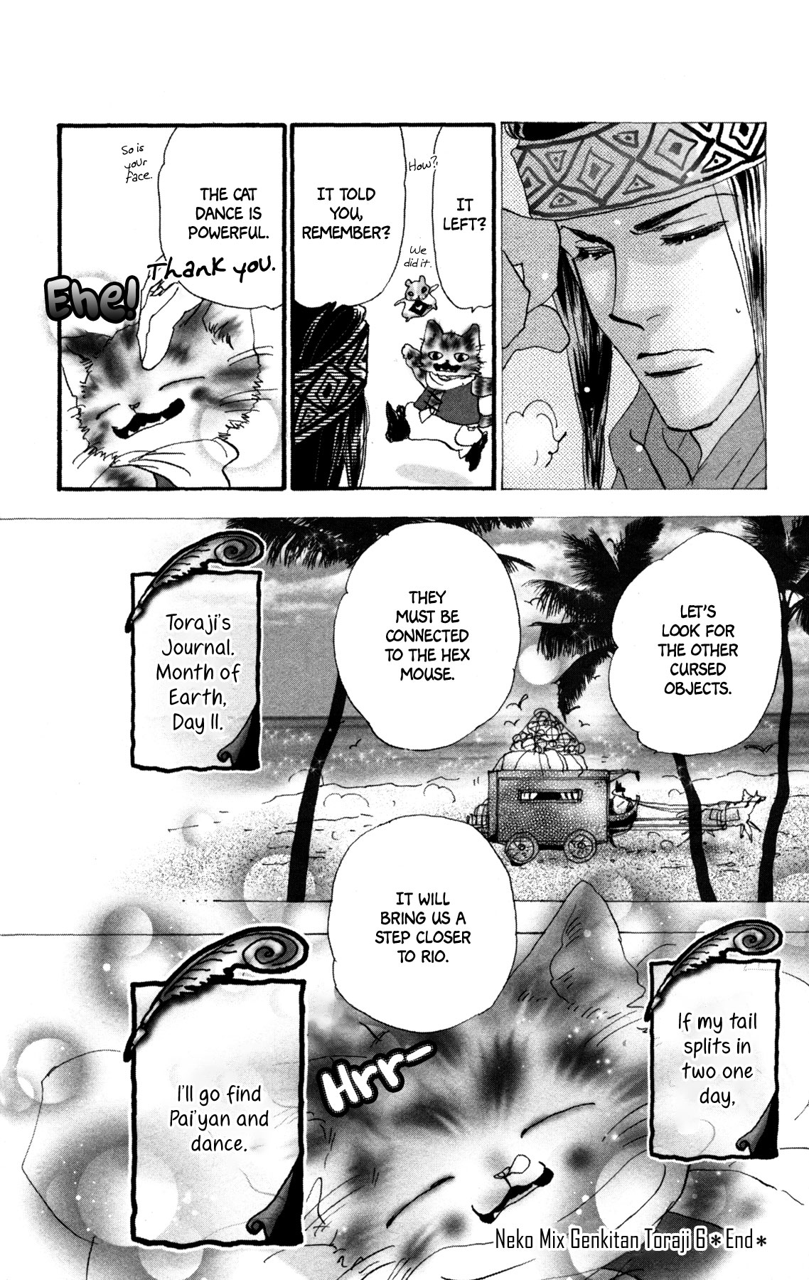 Neko Mix Genkitan Toraji Chapter 20 page 62 - Chapter 20: The Sword, the Wishes, and the Cat Dance