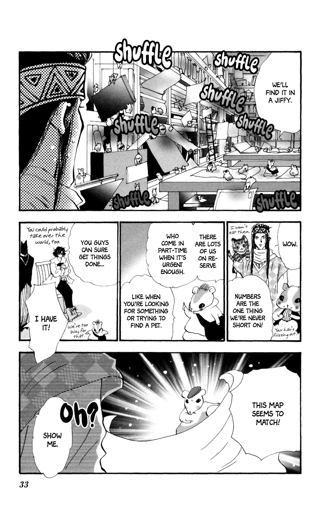Neko Mix Genkitan Toraji Chapter 21 page 34 - Chapter 21: The River, the Pod, and the Bill