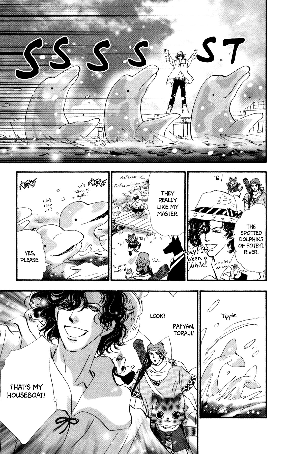 Neko Mix Genkitan Toraji Chapter 21 page 44 - Chapter 21: The River, the Pod, and the Bill