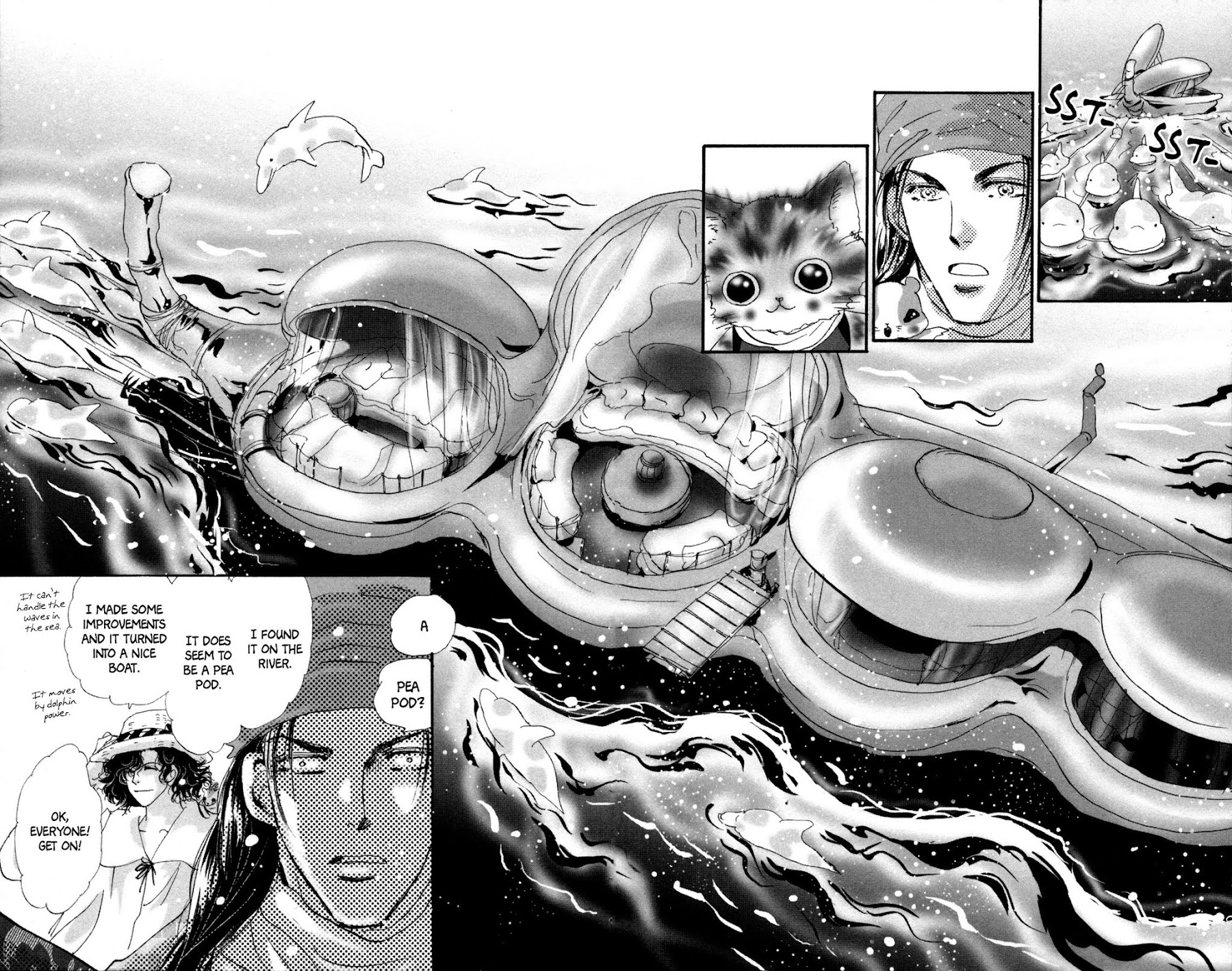 Neko Mix Genkitan Toraji Chapter 21 page 45 - Chapter 21: The River, the Pod, and the Bill