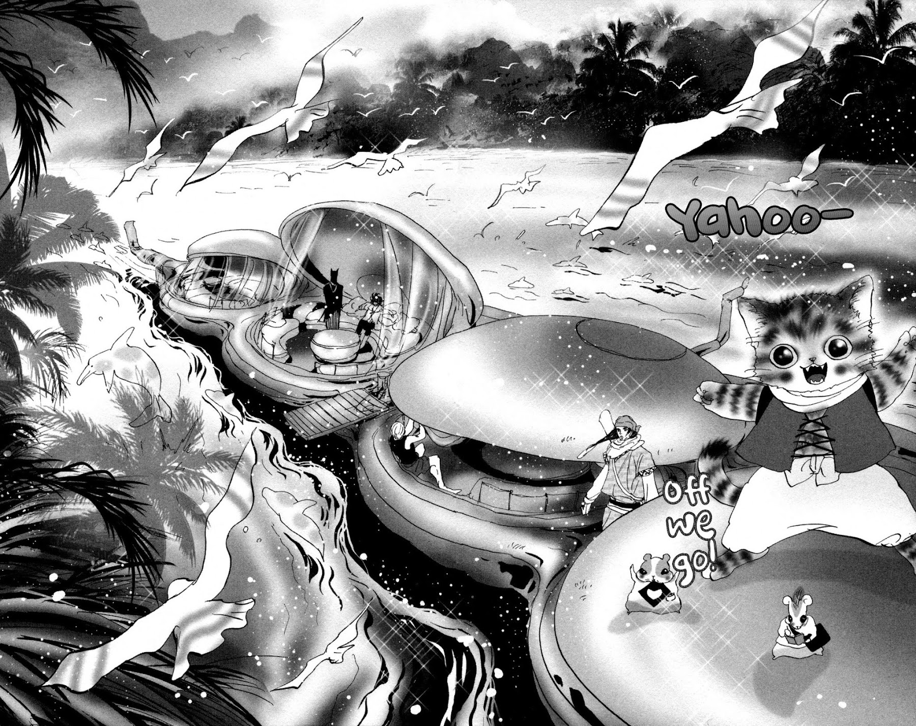 Neko Mix Genkitan Toraji Chapter 21 page 46 - Chapter 21: The River, the Pod, and the Bill