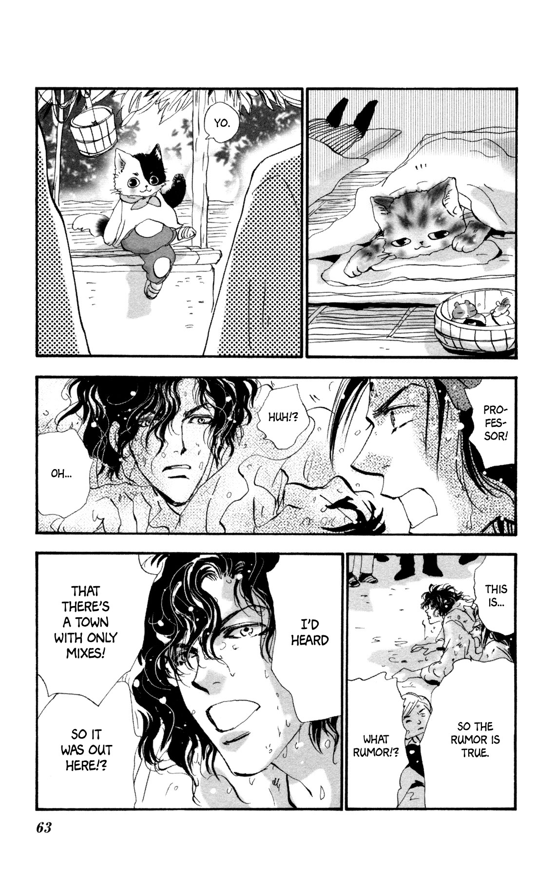 Neko Mix Genkitan Toraji Chapter 21 page 62 - Chapter 21: The River, the Pod, and the Bill