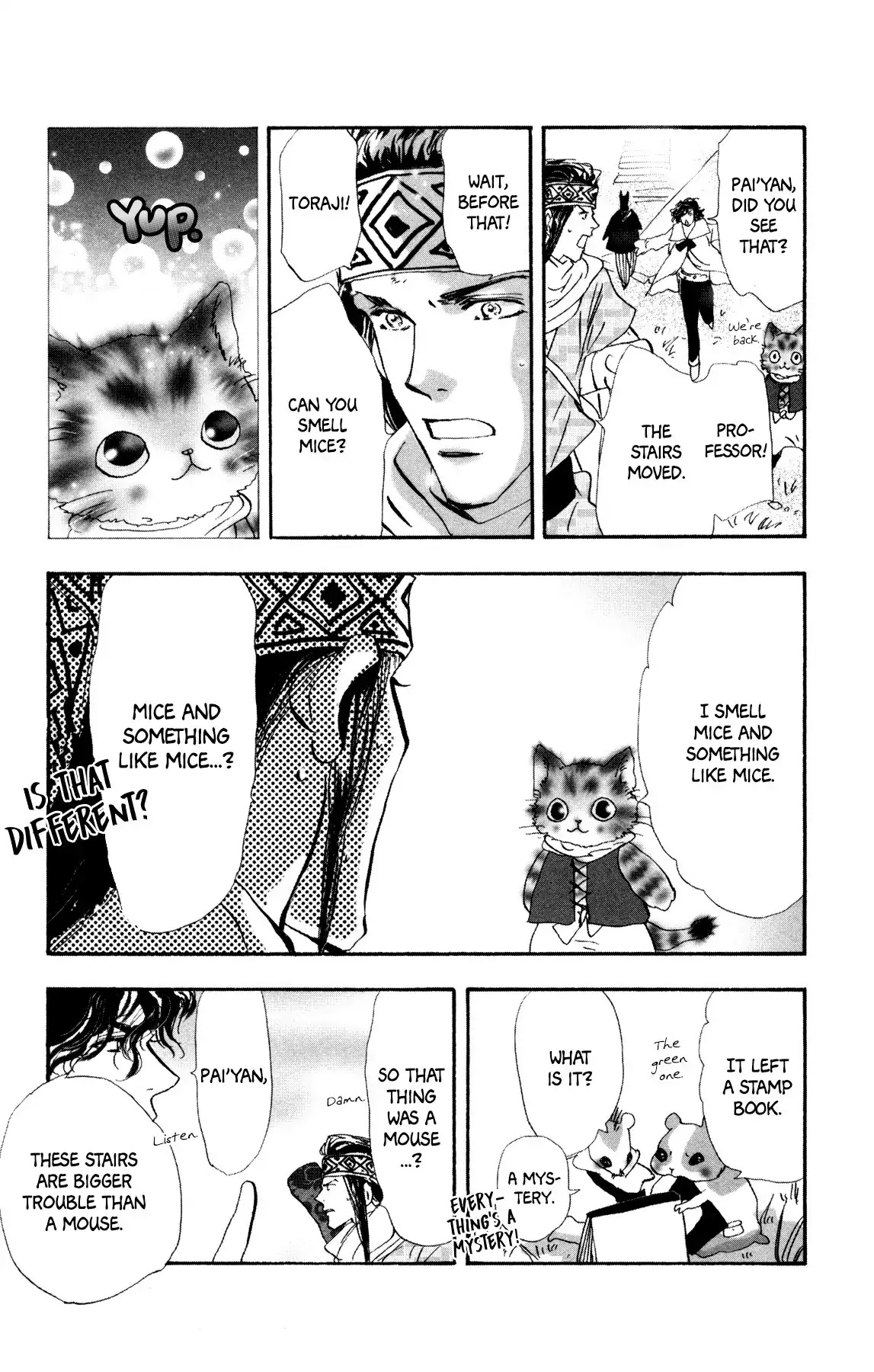 Neko Mix Genkitan Toraji Chapter 23 page 13 - Chapter 23: The Steps, the Moon, and Felmantis