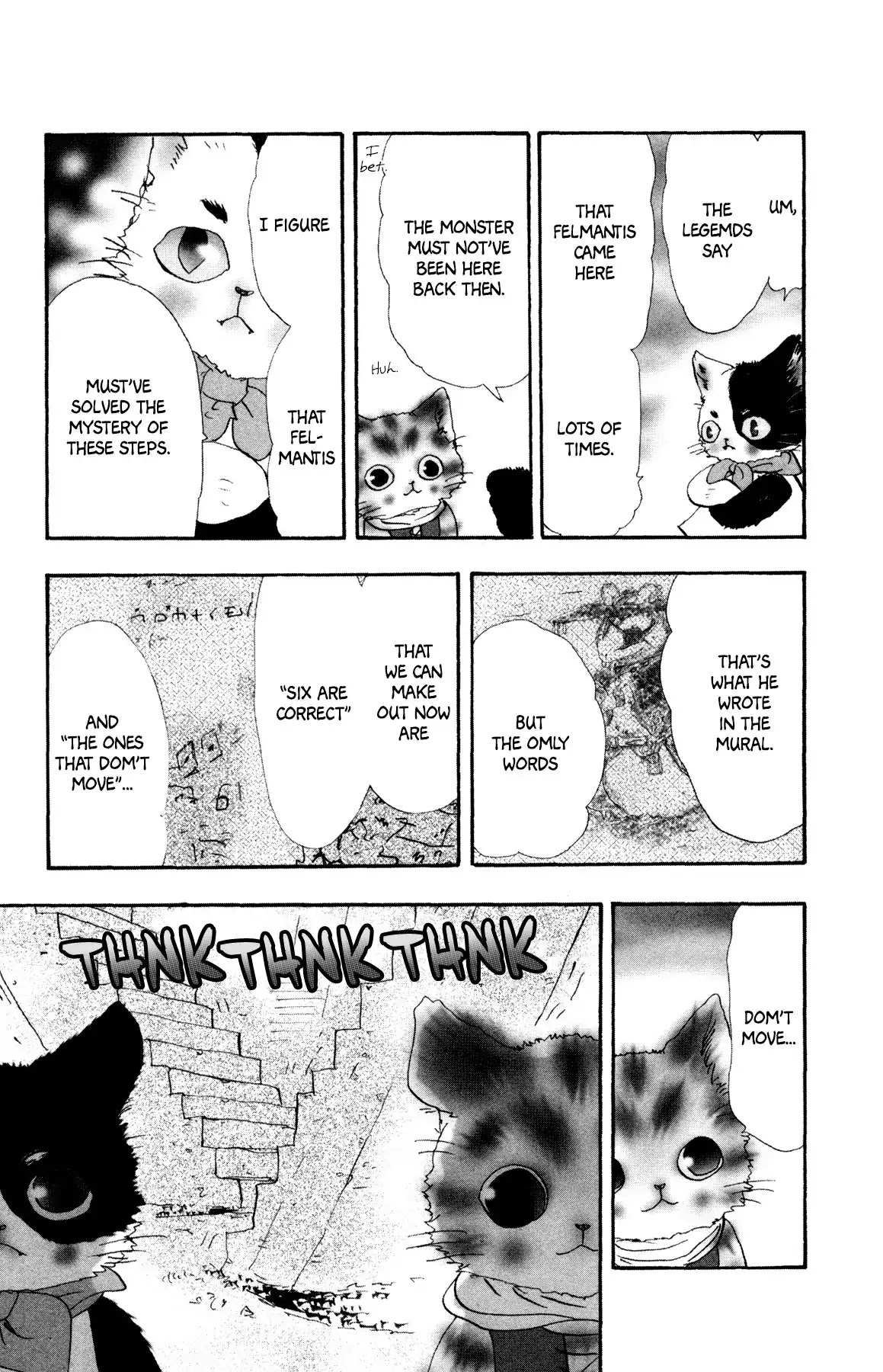 Neko Mix Genkitan Toraji Chapter 23 page 19 - Chapter 23: The Steps, the Moon, and Felmantis