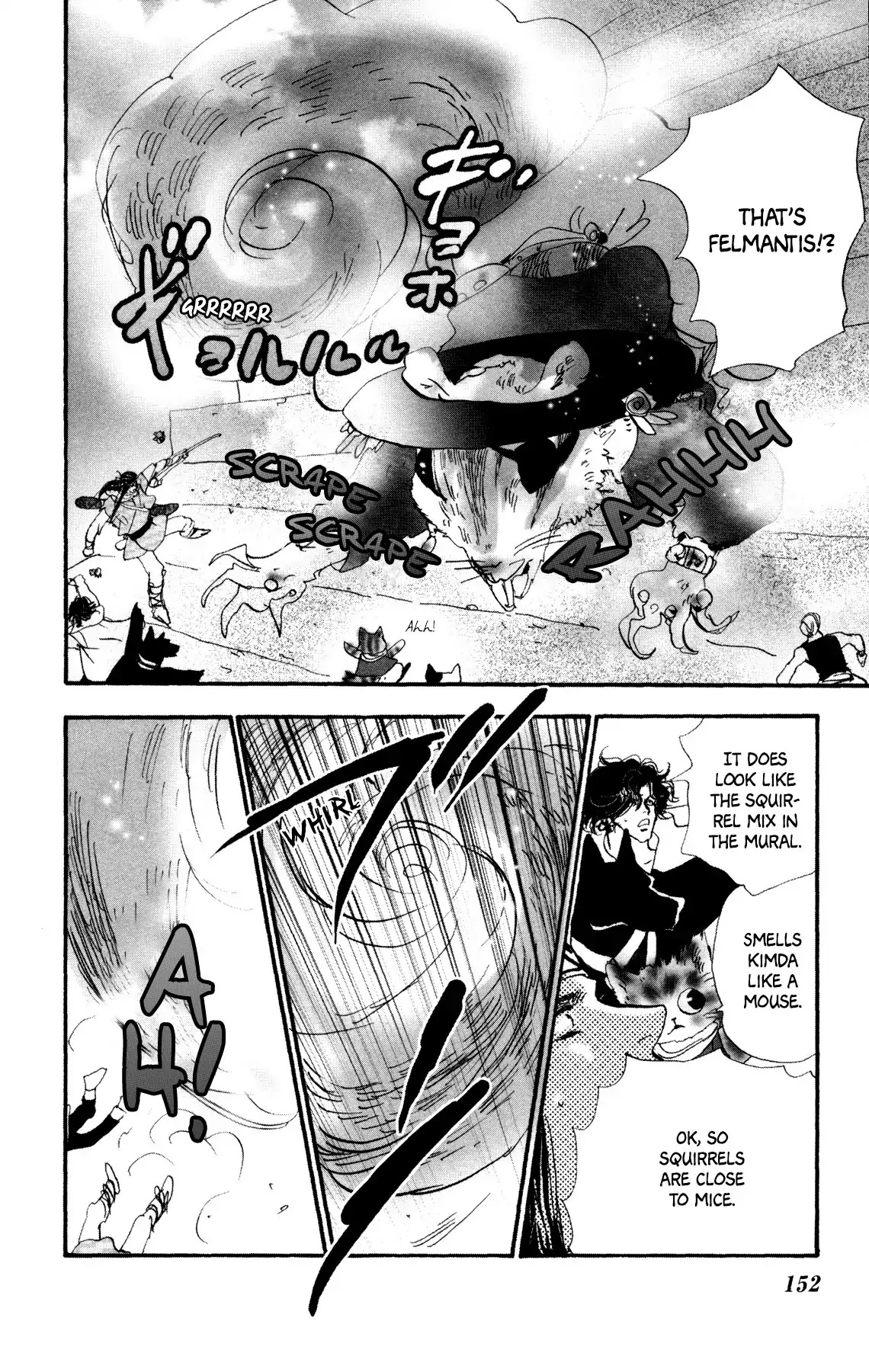 Neko Mix Genkitan Toraji Chapter 23 page 27 - Chapter 23: The Steps, the Moon, and Felmantis